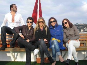 picture of Cynthia Karam, Nader Quirat, Basma Bousiel, and Nazem Ezzideen from their visit to Turkey