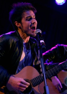 Kris Allen photo as she performs at BB Kings Blues Club at the Mirage Resort Hotel Casino in Las Vegas on December 30th 2009 5