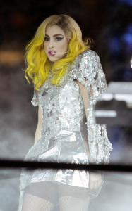 Lady GaGa picture from her concert at the Fontainbleau Hotel in Miami Beach on New Years Eve on December 31st 2009 4