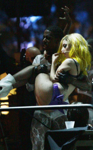 Lady GaGa picture from her concert at the Fontainbleau Hotel in Miami Beach on New Years Eve on December 31st 2009 1