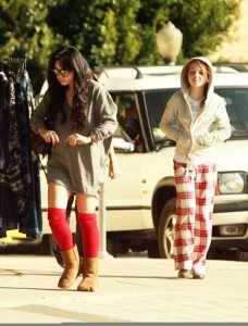 Vanessa Anne Hudgens spotted shopping at Studio City on December 24th 2009 2