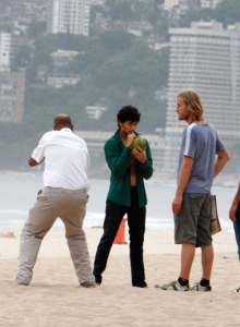 Jesus Luz spotted on the Rio beach during a photo shoot session on December 15th 2009 3