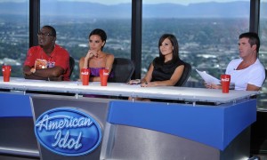 Photo of Victoria Beckham as a judge in American Idol 2010