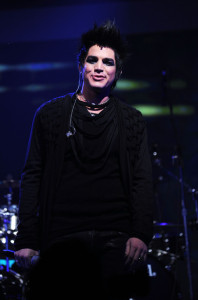 Adam Lambert performs onstage at the launch of VEVO held at Skylight Studio on December 8th 2009 in New York City 4