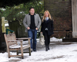 Geri Halliwell seen with Kenny Goss at Willis retail store on January 12th 2010 2