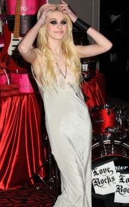 Taylor Momsen attends the launch of Love Rocks fragrance by Victorias Secret on January 14th 2010 in SoHo 1