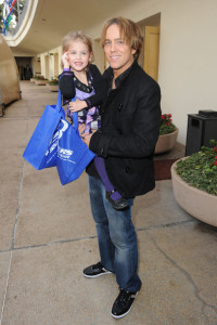 Larry Birkhead and his daughter Dannielynn at the Boom Boom Room baby event at the Century Plaza Hotel on January 15th 2010 in Los Angeles 1