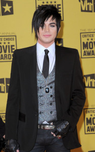 Adam Lambert arrives at the 15th annual Critics Choice Movie Awards held at the Hollywood Palladium on January 15th 2010 in California 3