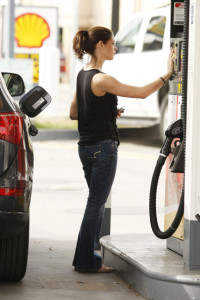 Ashley Greene seen at a Gas Station before an appointment at Disney Studio on January 15th 2010 in Burbank 4