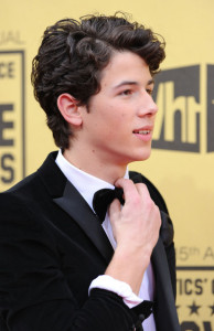 Nick Jonas arrives at the 15th annual Critics Choice Movie Awards held at the Hollywood Palladium on January 15th 2010 in California 1