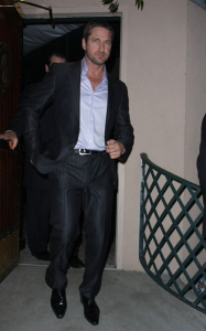 Gerard Butler arrives at the Critics Choice Awards afterparty at the Buffalo Club on January 16th 2010 in Santa Monica California 3