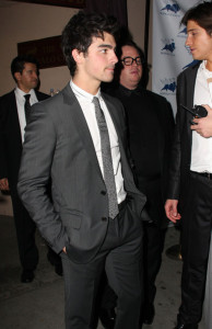 Joe Jonas arrives at the Critics Choice Awards afterparty at the Buffalo Club on January 16th 2010 in Santa Monica California 2