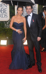 Colin Farell and Alicja Bachleda at the 67th Annual Golden Globe Awards held at The Beverly Hilton Hotel on January 17th 2010 in California