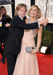 Felicity Huffman and William H Macy arrive at the 67th Annual Golden Globe Awards held at The Beverly Hilton Hotel on January 17th 2010 in California