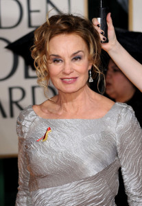 Jessica Lange attends the 67th Annual Golden Globe Awards held at The Beverly Hilton Hotel on January 17th 2010 in California