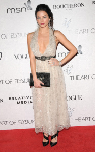 Jenna Dewan arrives at the 2010 Art of Elysium Heaven Gala on January 16th in Beverly Hills 2