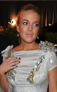 Lindsay Lohan spotted at the 2010 Art of Elysium Heaven Gala on January 16th in Beverly Hills 4