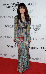 Nicole Richie spotted at the 2010 Art of Elysium Heaven Gala on January 16th in Beverly Hills 2