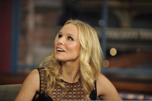 Kristen Bell photo during her interview at the Late Show with David Letterman on January 18th 2010 in New York City 3