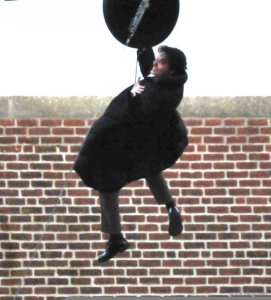 Angelina Jolie spotted doing some action secens on January 4th 2010 on the filming set of Salt 3