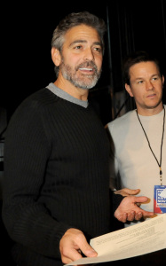 George Clooney participates in the Hope For Haiti Now telethon  held at CBS Television City January 22nd 2010 in Los Angeles