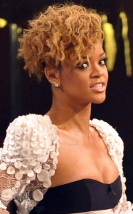 Rihanna photo from a television appearance on January 21st 2010 for a Swedish talk show 3