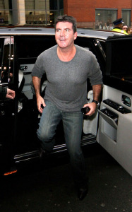 Simon Cowell spotted arriving to the Britains Got Talent auditions on January 21st 2010 in Mancheste London 2