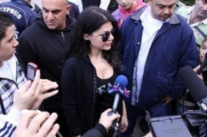 Haifa Wehbe participates in Marathon Beirut held in December 2009 in Downtown