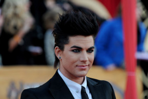 Adam Lambert arrives at the 16th Annual Screen Actors Guild Awards on January 23rd, 2010