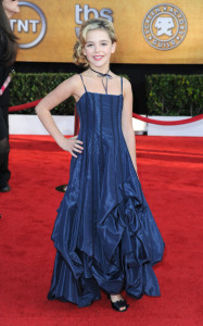 Kiernan Shipka at the 16th Annual Screen Actors Guild Awards on January 23rd, 2010