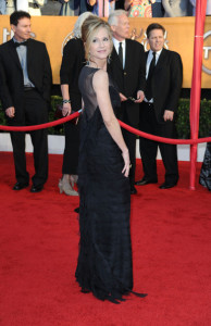 Holly Hunter attends the 16th Annual Screen Actors Guild Awards on January 23rd, 2010