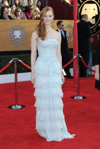 Deborah Ann Woll attends the 16th Annual Screen Actors Guild Awards on January 23rd, 2010