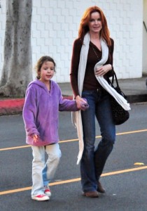 Marcia Cross and her family spotted on January 24th 2010 shopping at Fred Segal in Santa Monica 3