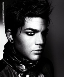 Adam Lambert new photo shoot in January 2010 for the 17th issue of Vman magazine 1