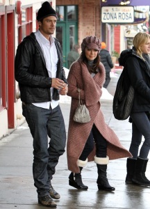 Fergie and Josh Duhamel seen together on January 27th 2010 in Main St Park City 1