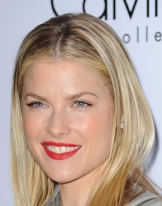 Ali Larter attends the 1st Annual Art Los Angeles Contemporary Opening Night Gala on January 28th 2010 wearing a gray chiffon dress 5