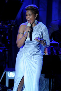 Mary J Blige performs onstage during the 52nd Annual GRAMMY Awards Salute To Icons Honoring Doug Morris held at The Beverly Hilton Hotel on January 30th 2010 in Beverly Hills 5