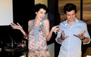 Orlando Bloom and Agyness Deyn photo shoot for the Spring 2010 campaign for the quirky Chinese label Me and City 4