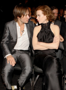 Kieth Urban and Nicole Kidman in the audience during the 52nd Annual GRAMMY Awards held at Staples Center on January 31st 2010 in Los Angeles California 1