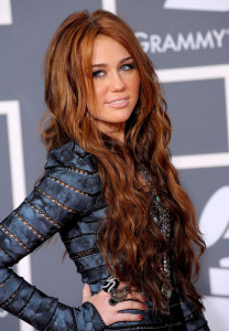 Miley Cyrus arrives at the 52nd Annual GRAMMY Awards held at Staples Center on January 31st 2010 in Los Angeles California 6