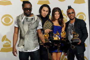 Fergie with the award in the press room during the 52nd Annual GRAMMY Awards held at Staples Center on January 31st 2010 2