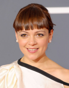 Natalia Lafourcade arrives at the 52nd Annual GRAMMY Awards held at Staples Center on January 31st 2010 in Los Angeles California