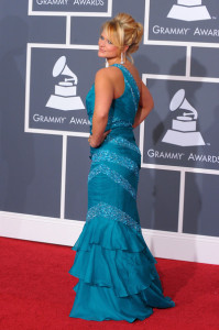 Miranda Lambert arrives at the 52nd Annual GRAMMY Awards held at Staples Center on January 31st 2010 in Los Angeles California