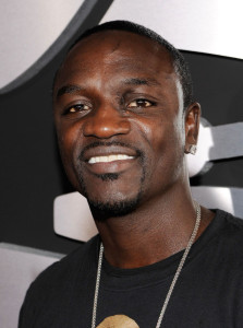 Akon arrives at the 52nd Annual GRAMMY Awards held at Staples Center on January 31st 2010 in Los Angeles California