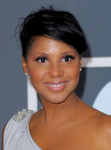 Toni Braxton arrives at the 52nd Annual GRAMMY Awards held at Staples Center on January 31st 2010 in Los Angeles California