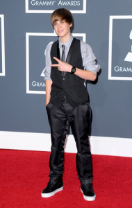 Justin Bieber arrives at the 52nd Annual GRAMMY Awards held at Staples Center on January 31st 2010 in Los Angeles California 4