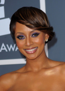 Keri Hilson arrives at the 52nd Annual GRAMMY Awards held at Staples Center on January 31st 2010 in Los Angeles California