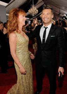 Ryan Seacrest and Kathy Griffin at the 52nd Annual GRAMMY Awards held at Staples Center on January 31st 2010 in Los Angeles California