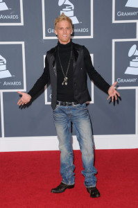 Aaron Carter arrives at the 52nd Annual GRAMMY Awards held at Staples Center on January 31st 2010 in Los Angeles California