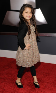 Jasmine Alveran arrives at the 52nd Annual GRAMMY Awards held at Staples Center on January 31st 2010 in Los Angeles California